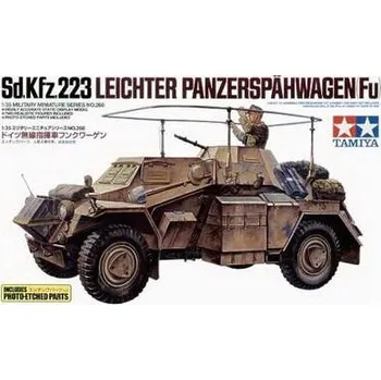 Plastikový model German Armored Car SdKfz. 223 w-Photo Etch.Parts (Tamiya 1:35)