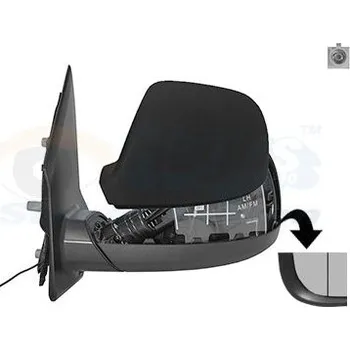 Auto zrcátko Vnější zpětné zrcátko VAN WEZEL 5791803