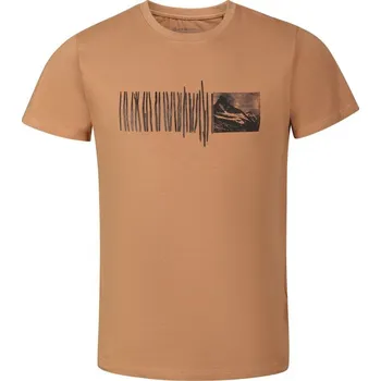 Pánské oblečení triko pánské krátké ALPINE PRO NORD zemité