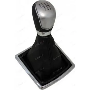 DÍL VYROBENÝ V EU Řadicí páka s manžetou Ford Focus (MK2), Fiesta 5 + 6 stupňů, stříbrná