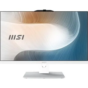 Stolní počítač MSI PC AiO AM242TP (Modern AM242TP 1M-2022XEU), Core 5 120U, 23.8" FHD, Touch, 16GB, 512GB SSD, N/A, No OS, White