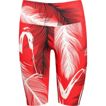 Dámské kalhoty Dámské legíny nad kolena premium ALTISPORT VOJ/ALW001LEG02 ČERVENÁ S