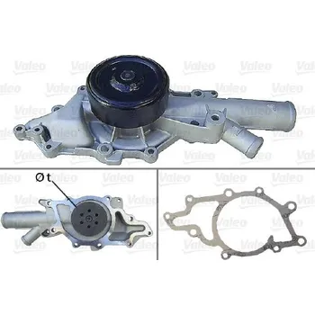 Chladič motoru Vodní čerpadlo, chlazení motoru VALEO 506831
