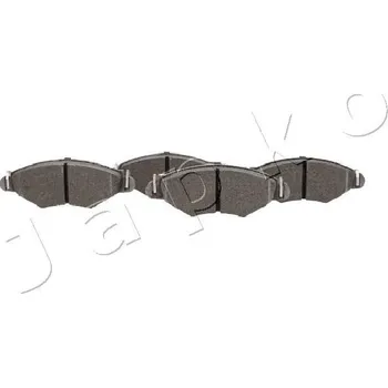 Brzdová destička Sada brzdových destiček, kotoučová brzda JAPKO 500010