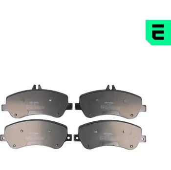 Brzdová destička Sada brzdových destiček, kotoučová brzda OPTIMAL BP-12473