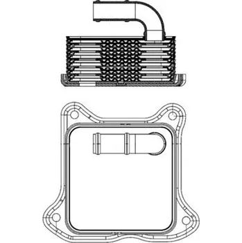 Chladič motoru Olejový chladič, motorový olej MAHLE CLC 2 000S