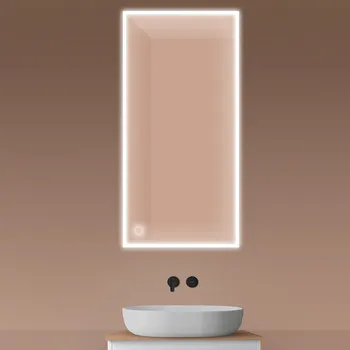 Zrcadlo Oltens Nordlis zrcadlo 60x120 cm obdélníkový s osvětlením s vyhřívací podložkou 64107000