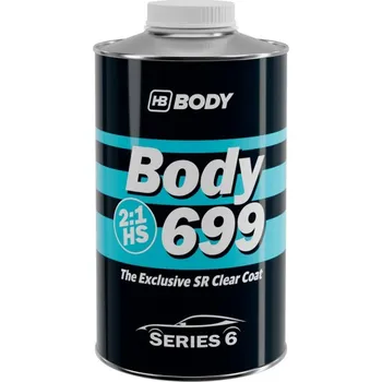 Tmel HB BODY 699 Clear coat SR 2:1 akrylátový lak transparentní 1l