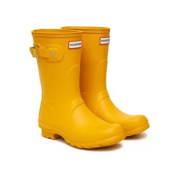 Pánské holínky Holínky Hunter Original Short WFS1000RMA Žlutá 40_41