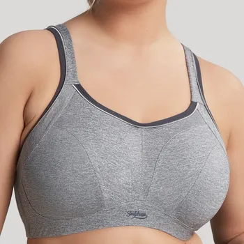 Podprsenka Panache Sport - Panache Sport sportovní podprsenka nevyztužená charcoal/marl 40E 9441