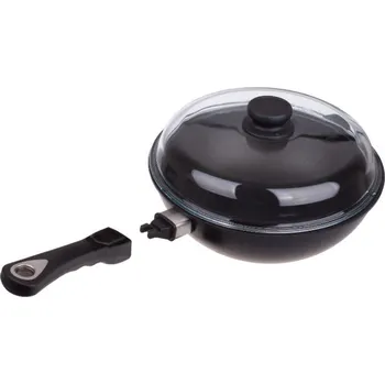 Pánev AMT Gastroguss Titanová pánev wok 28 cm