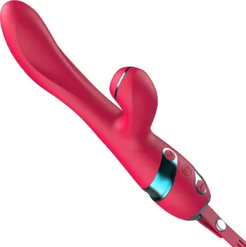 Vibrátor SuperLove G Touch Rabbit Vibrator Red