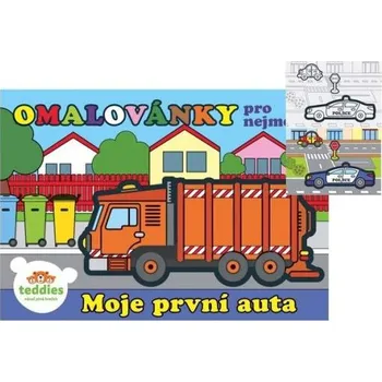 omalovánky Omalovánky Moje první auta 21x14,5 cm MPA