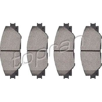 Brzdová destička Sada brzdových destiček, kotoučová brzda TOPRAN 600 613