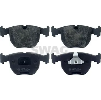 Brzdová destička Sada brzdových destiček, kotoučová brzda SWAG 20 91 6345