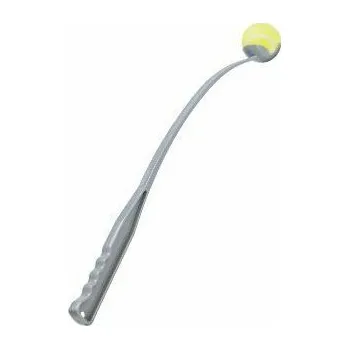 Hračka pro psa Hračka pes Házeč míčků 64cm šedá KAR