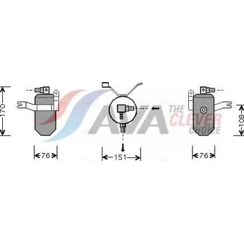 Sušič klimatizace Sušárna, klimatizace AVA COOLING SYSTEMS CND184