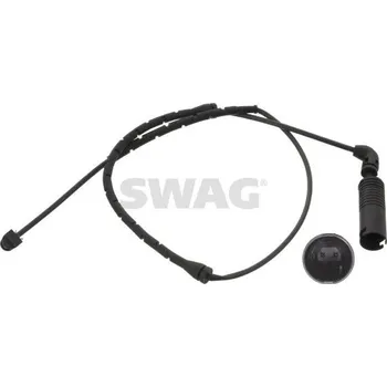 Brzdová destička Výstražný kontakt, opotřebení obložení SWAG 20 91 8560