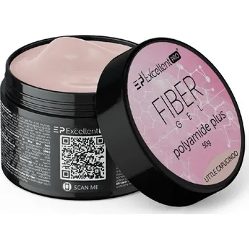 Lak na nehty Excellent PRO FIBER GEL - Polyamide Plus LITTLE CAPUCINOO 50g