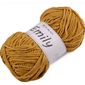 Příze Pletací žinylková příze Emily 100 g