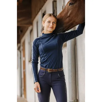 EQUITHÈME Triko funkční Mélodie Equithème, dámské, navy XS