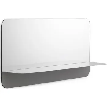 Zrcadlo Normann Copenhagen, Zrcadlo Horizon obdélníkové horizontální šedé - Formadore
