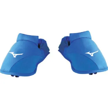 Bojový sport Chránič nártů na Karate MIZUNO - modré L