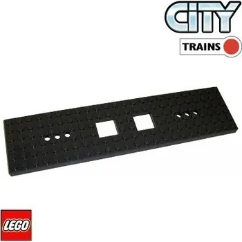 Stavebnice LEGO LEGO® Dílky LEGO VLAK ZÁKLADNÍ DESKA 6x24 (92088) Barva: Černá 92088