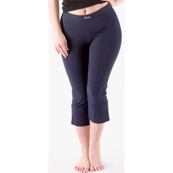 Dámské legíny 7/8 délka, 7/8 kalhoty, šité, klasické, jednobarevné 95004P - lékořice - XL