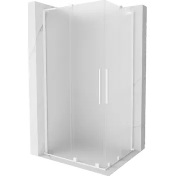 Mexen Velar L Duo posuvná sprchová kabina 100 x 90 cm, mat, bílá - 871-100-090-02-33-20 Sprchové kouty