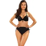 Dvoudílné plavky push-up Maledivy černé - 75B