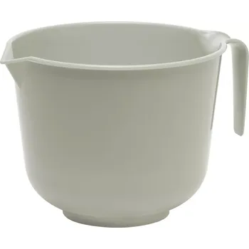 Plastová mísa s rukojetí a výlevkou, korálová/šalvějová, různé varianty, objem: 2,50 litru