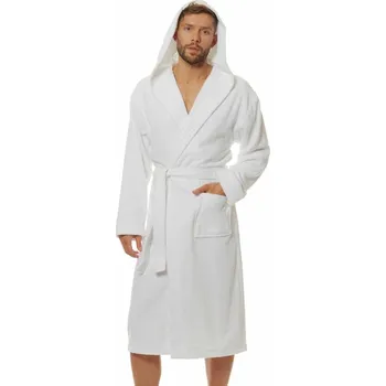 Pánský župan Pánský froté župan Leon bílý - 4XL