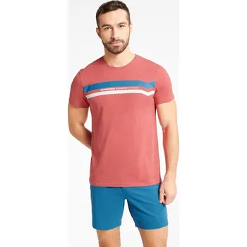 Pánské pyžamo Pánské pyžamo Falcon červené - XXL