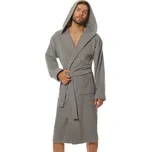 Pánský froté župan Leon šedý - 4XL