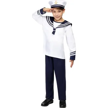 Funiglobal - Kostým námořník pro chlapce - 3-4 years