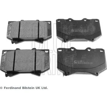 Brzdová destička Sada brzdových destiček, kotoučová brzda BLUE PRINT ADT342117