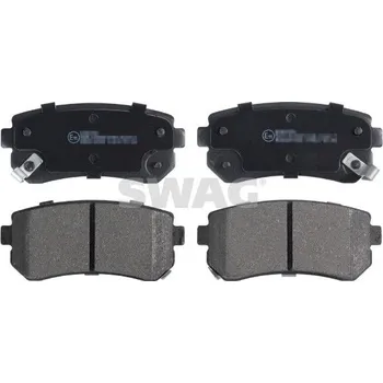 Brzdová destička Sada brzdových destiček, kotoučová brzda SWAG 33 10 7637