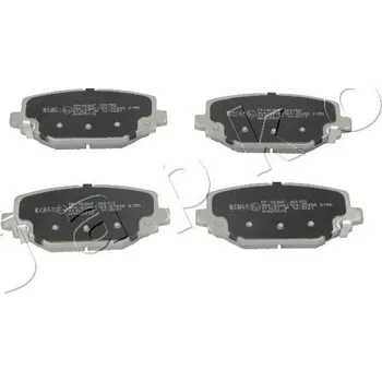 Brzdová destička Sada brzdových destiček, kotoučová brzda JAPKO 51908