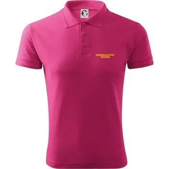Pánská košile Kriminalistický technik - Polokošile pánská Pique Polo 203 - 3XL ( Purpurová )