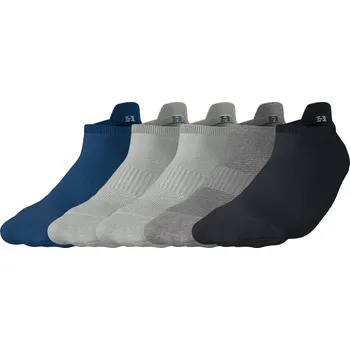Dámské ponožky CRIVIT Dámské / Pánské sportovní ponožky, 5 párů (modrá/bílá/šedá/černá, 43/44)