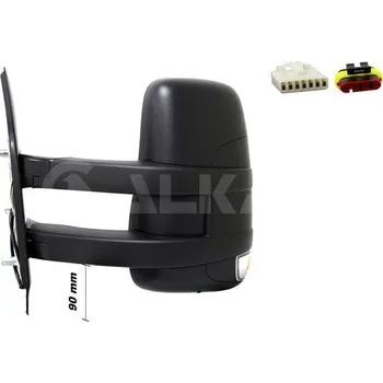 Auto zrcátko Vnější zpětné zrcátko ALKAR 9241250