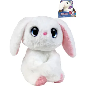 Hračka EP Line My Fuzzy Friends Mazlivý králíček Rozárka interaktivní na baterie Světlo Zvuk | 379929