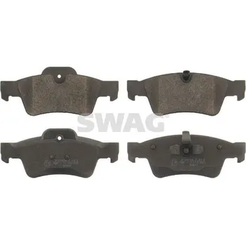 Brzdová destička Sada brzdových destiček, kotoučová brzda SWAG 10 91 6615