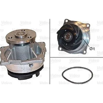 Chladič motoru Vodní čerpadlo, chlazení motoru VALEO 506604