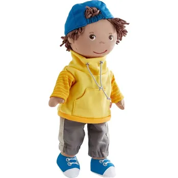 Dřevěná hračka Textilní panenka Bruno