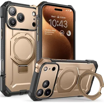 Pouzdro na mobilní telefon KRYT SUPCASE UB GRIP MAG MAGSAFE IPHONE 17 PRO DESERT GOLD
