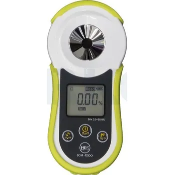 Refraktometr digitální DBR 55 pro stanovení cukernatosti, Brix [%]: 0,0 – 55,0