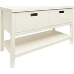 Naturel Koupelnová skříňka pod umyvadlo Country 120x72,5x51 cm bílá COUNTRY120ZBUMBI