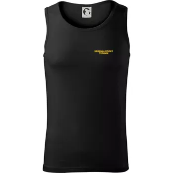 Pánské termoprádlo Kriminalistický technik - Tílko pánské Core - M ( Černá )